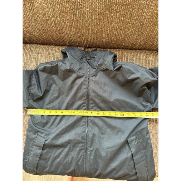 REI Co-op Groundbreaker Rain Jacket Women S Black DWR Waterproof Hooded Full Zip - Picture 10 of 11